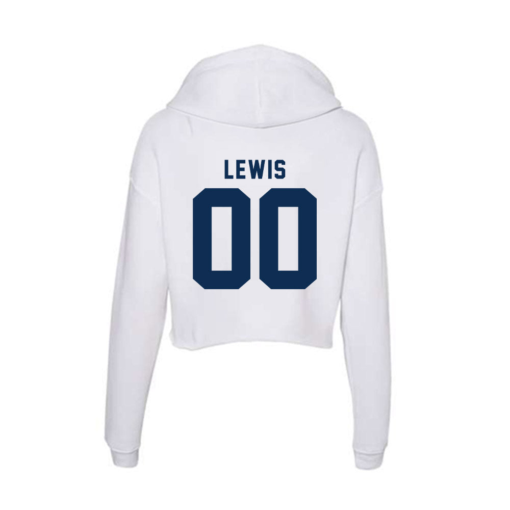 FAU - NCAA Softball : Chelsea Lewis - Women's Crop Fleece Hoodie-1