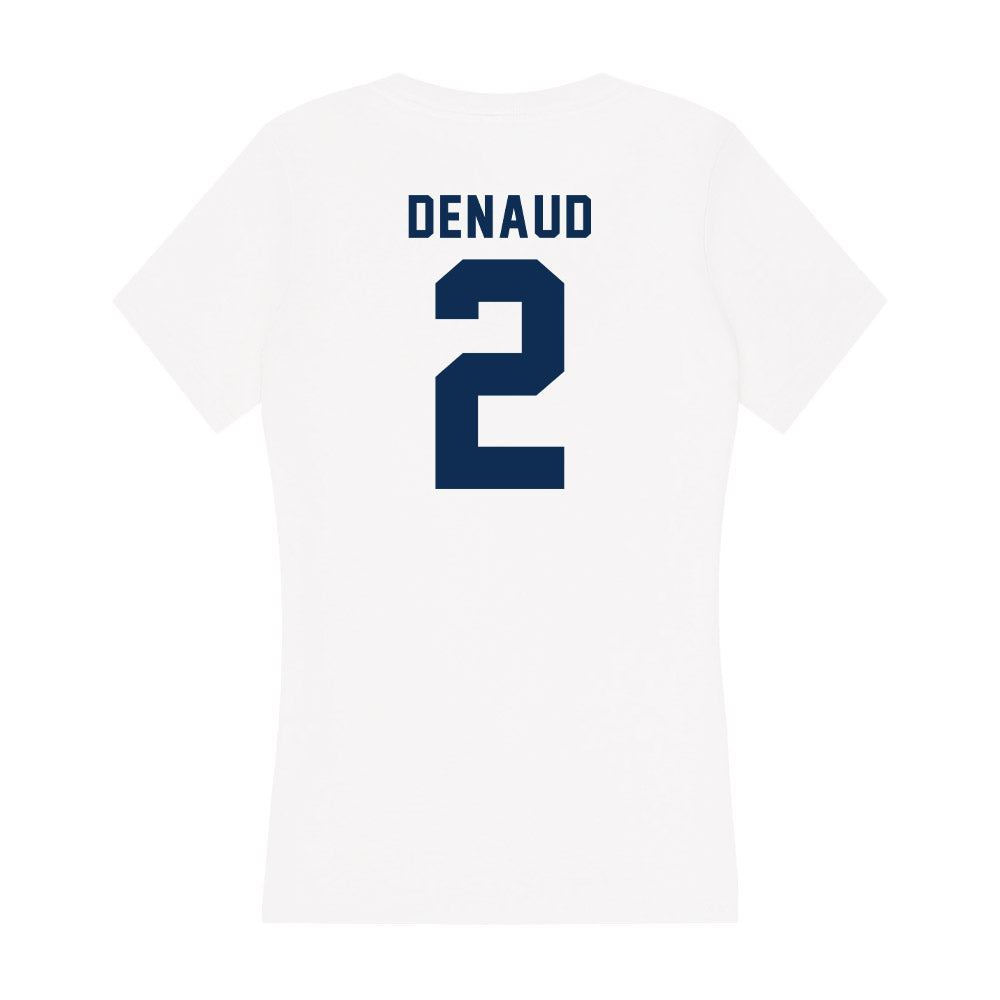 FAU - NCAA Football : wilky denaud - Women's V-Neck T-Shirt-1