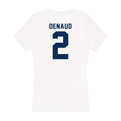 FAU - NCAA Football : wilky denaud - Women's V-Neck T-Shirt-1