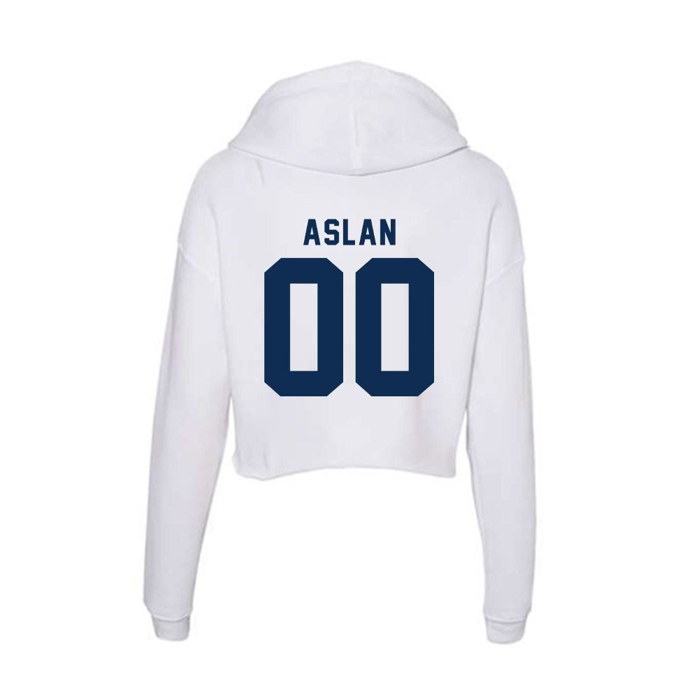 FAU - NCAA Softball : Emerson Aslan - Women's Crop Fleece Hoodie-1
