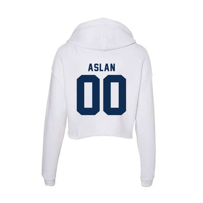 FAU - NCAA Softball : Emerson Aslan - Women's Crop Fleece Hoodie-1