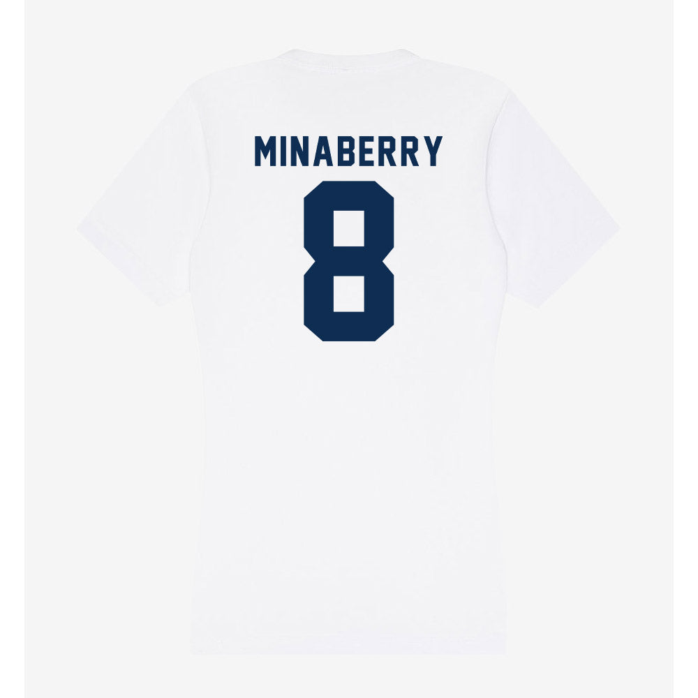 FAU - NCAA Baseball : Justin Minaberry - Women's V-Neck T-Shirt-1
