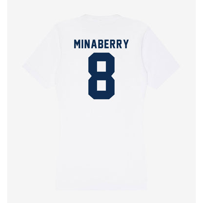 FAU - NCAA Baseball : Justin Minaberry - Women's V-Neck T-Shirt-1