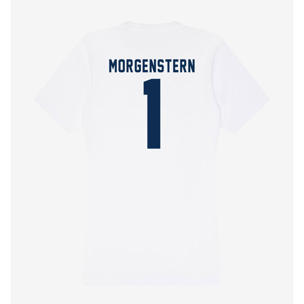 FAU - NCAA Beach Volleyball : Denisse Morgenstern - Women's V-Neck T-Shirt-1