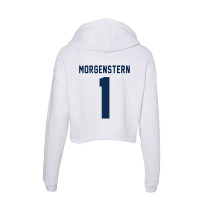 FAU - NCAA Beach Volleyball : Denisse Morgenstern - Women's Crop Fleece Hoodie-1