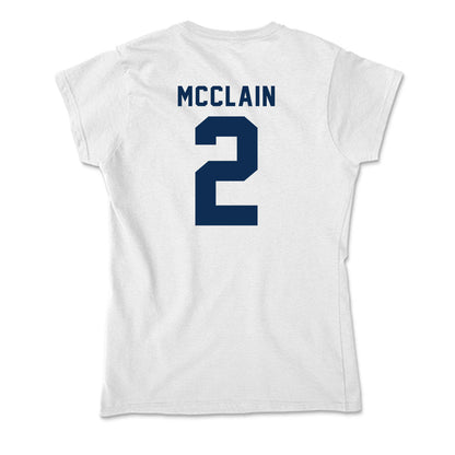 FAU - NCAA Softball : Kayson McClain - Soft Style Women’s T-Shirt-1
