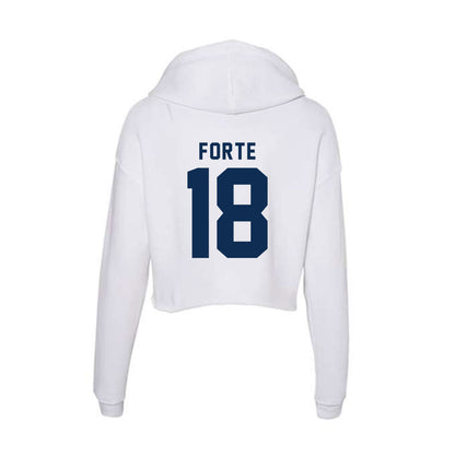 FAU - NCAA Football : Jackson Forte - Women's Crop Fleece Hoodie-1