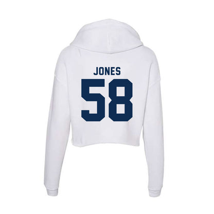 FAU - NCAA Football : Aiden Jones - Women's Crop Fleece Hoodie-1