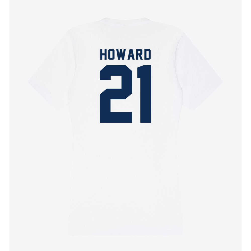 FAU - NCAA Football : Diamate Howard - Women's V-Neck T-Shirt-1