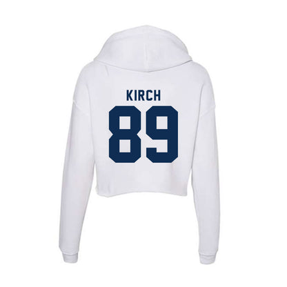 FAU - NCAA Football : Michael Kirch - Women's Crop Fleece Hoodie-1