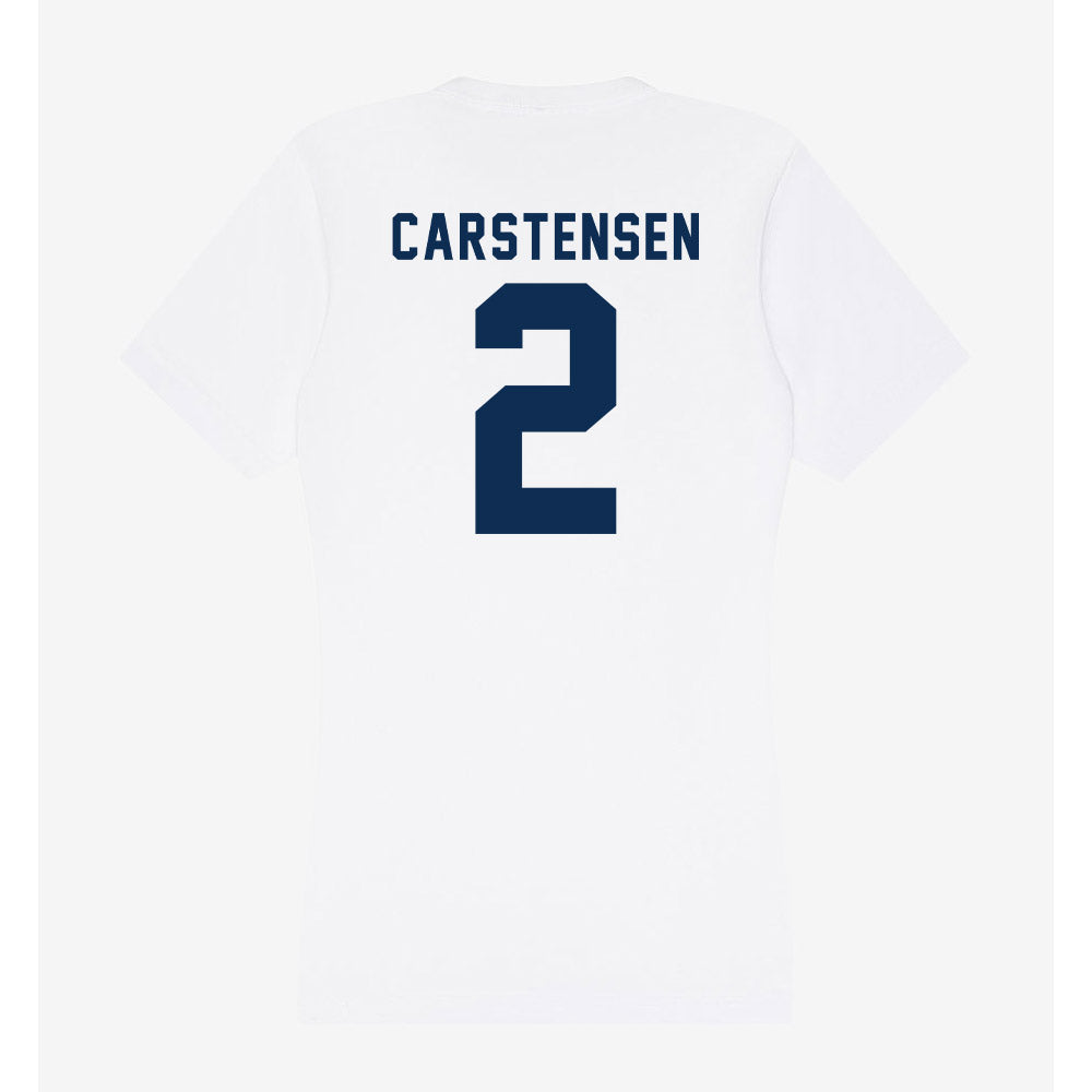 FAU - NCAA Women's Basketball : Grace Carstensen - Women's V-Neck T-Shirt-1