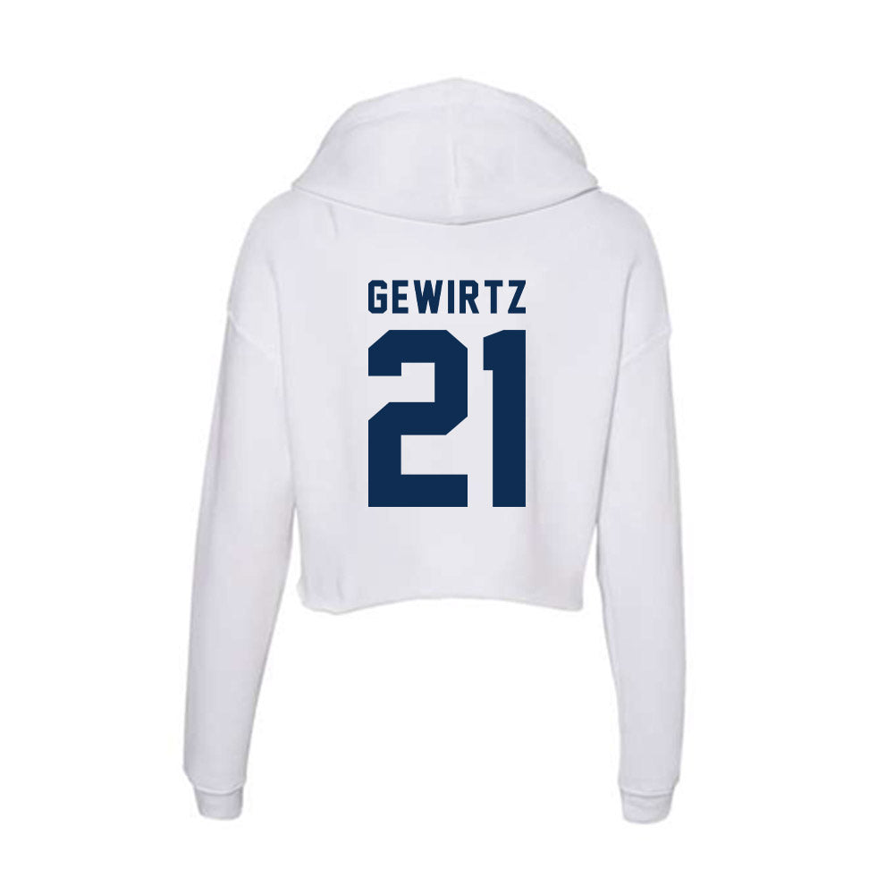 FAU - NCAA Women's Basketball : Madilyn Gewirtz - Women's Crop Fleece Hoodie-1