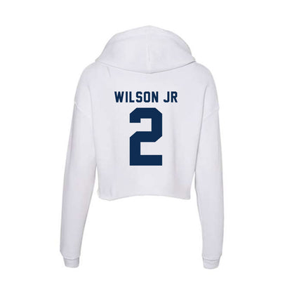 FAU - NCAA Football : Sean Wilson Jr - Women's Crop Fleece Hoodie-1
