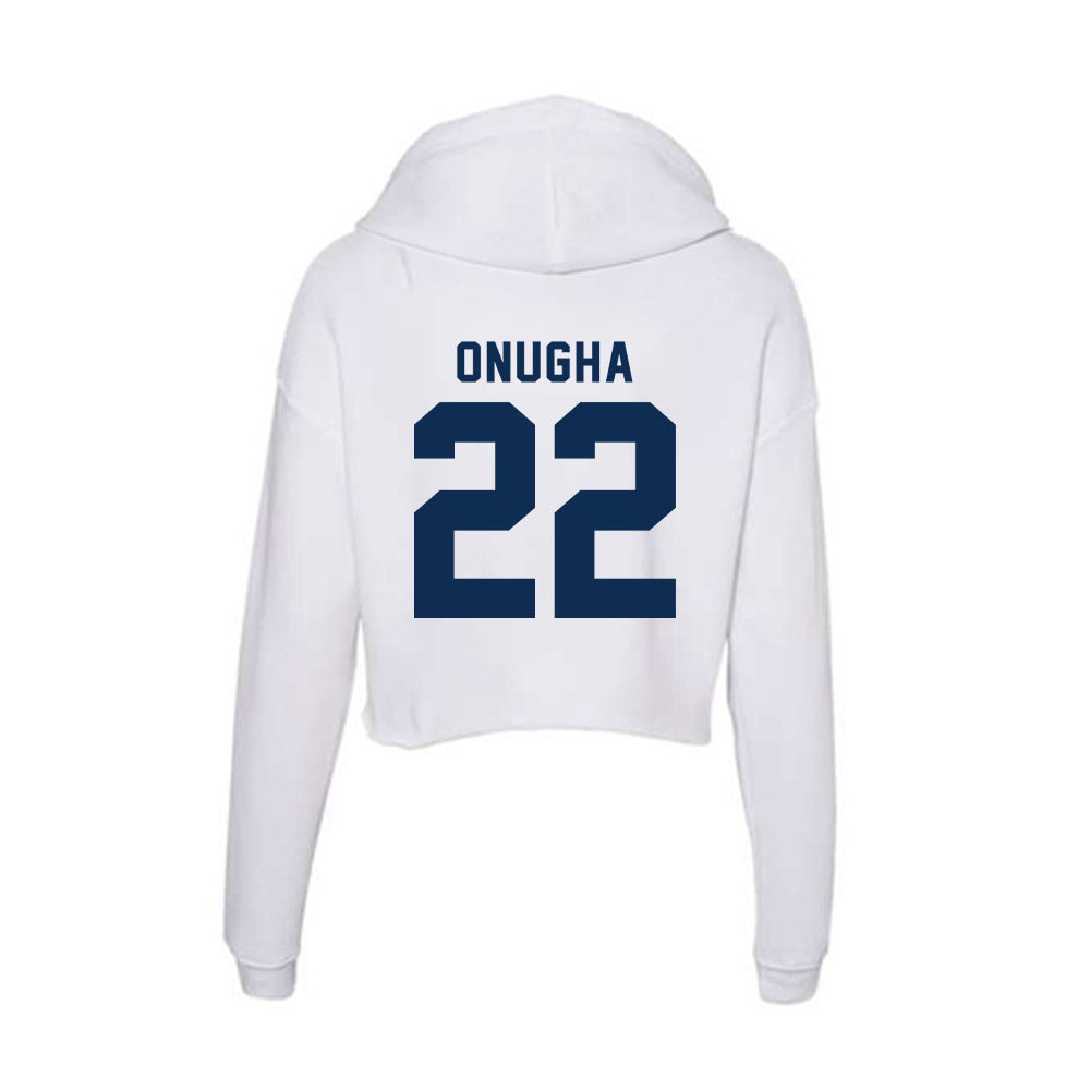 FAU - NCAA Women's Basketball : Vivian Onugha - Women's Crop Fleece Hoodie-1