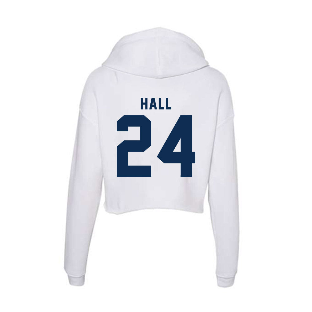 FAU - NCAA Football : Loren Hall - Women's Crop Fleece Hoodie-1
