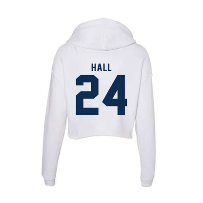 FAU - NCAA Football : Loren Hall - Women's Crop Fleece Hoodie-1