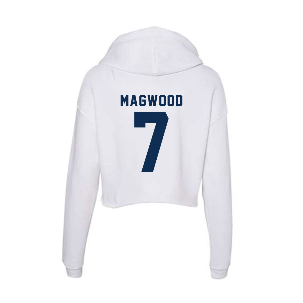 FAU - NCAA Football : Jordan Magwood - Women's Crop Fleece Hoodie-1
