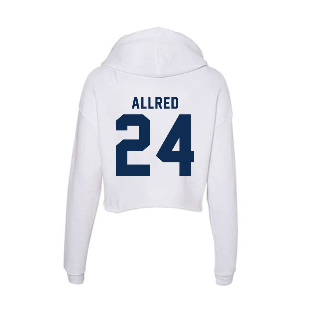 FAU - NCAA Women's Volleyball : Maggie Allred - Women's Crop Fleece Hoodie-1
