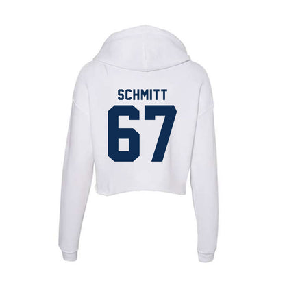 FAU - NCAA Football : Alejandro Schmitt - Women's Crop Fleece Hoodie-1