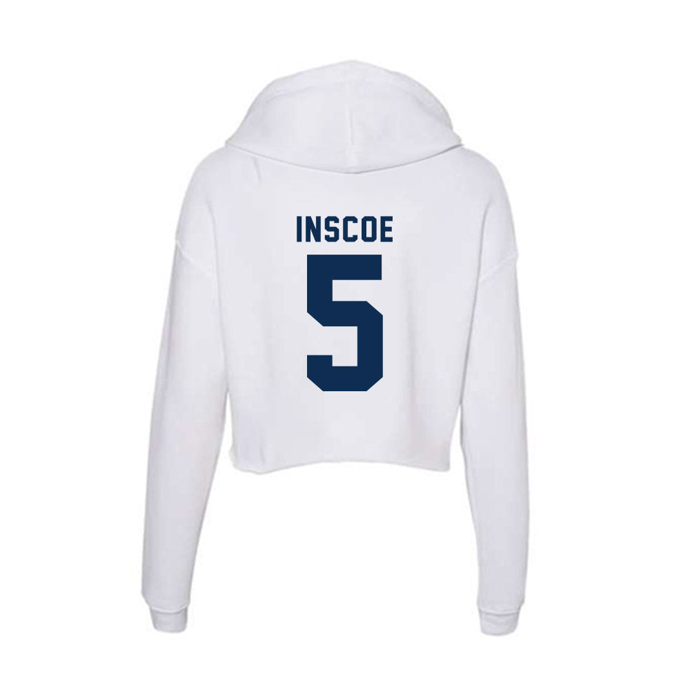 FAU - NCAA Softball : Madison Inscoe - Women's Crop Fleece Hoodie-1