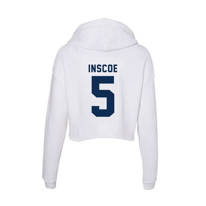 FAU - NCAA Softball : Madison Inscoe - Women's Crop Fleece Hoodie-1