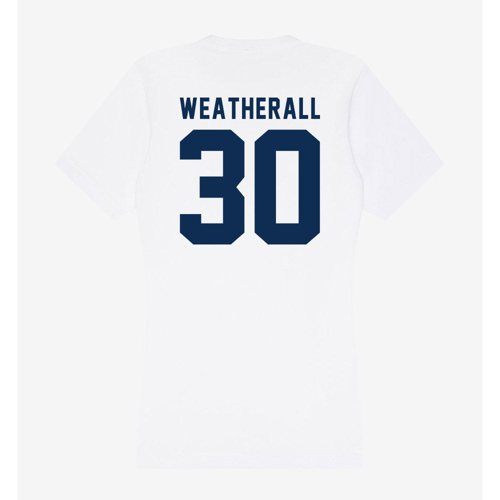 FAU - NCAA Football : Justin Weatherall - Women's V-Neck T-Shirt-1