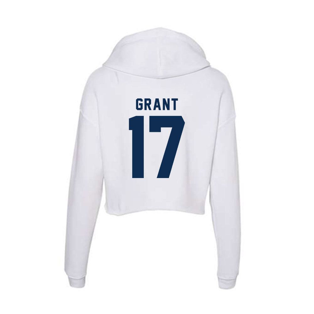 FAU - NCAA Baseball : Garrett Grant - Women's Crop Fleece Hoodie-1