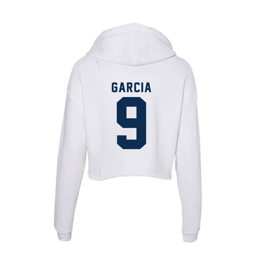 FAU - NCAA Women's Volleyball : Chloe Garcia - Women's Crop Fleece Hoodie-1
