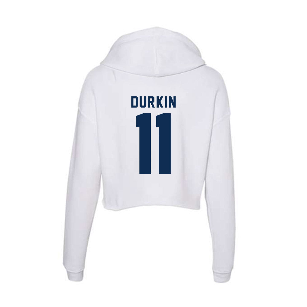 FAU - NCAA Softball : Ashlynn Durkin - Women's Crop Fleece Hoodie-1