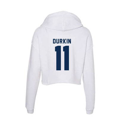 FAU - NCAA Softball : Ashlynn Durkin - Women's Crop Fleece Hoodie-1