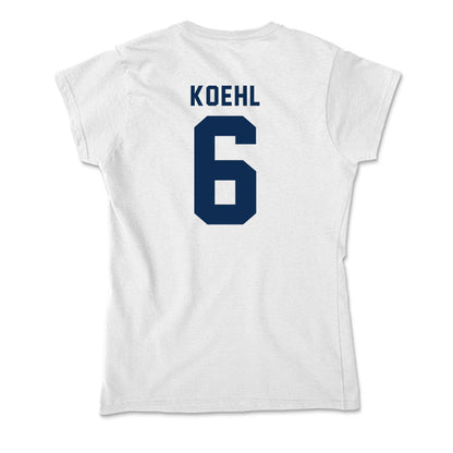FAU - NCAA Beach Volleyball : Ava Koehl - Soft Style Women’s T-Shirt-1