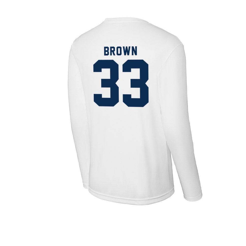 FAU - NCAA Football : Almari Brown - Activewear Long Sleeve T-Shirt-1