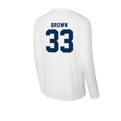 FAU - NCAA Football : Almari Brown - Activewear Long Sleeve T-Shirt-1