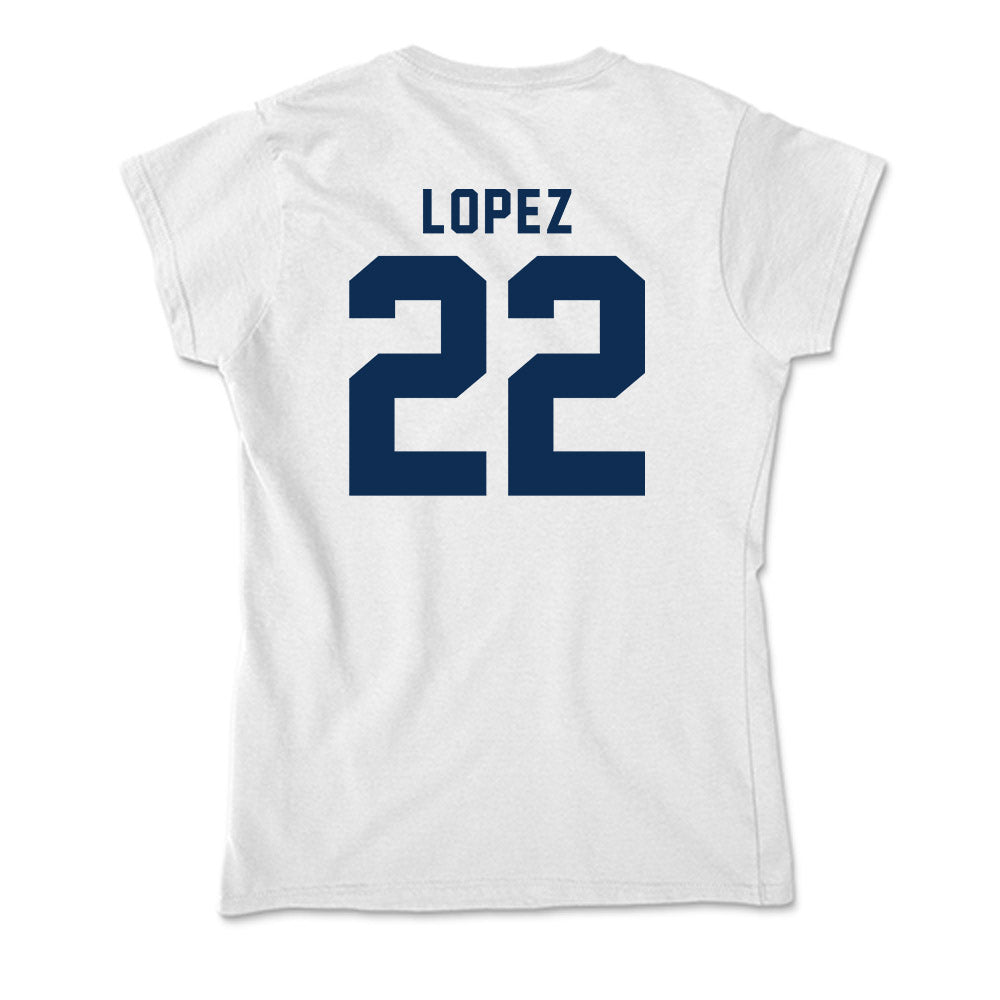 FAU - NCAA Baseball : Jonathan Lopez - Soft Style Women’s T-Shirt-1
