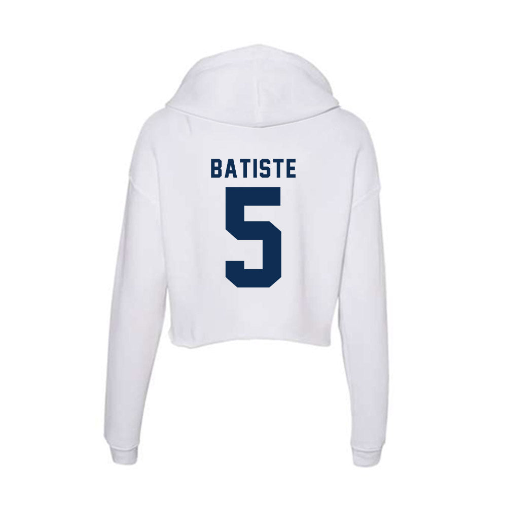 FAU - NCAA Football : Deshaun Batiste - Women's Crop Fleece Hoodie-1