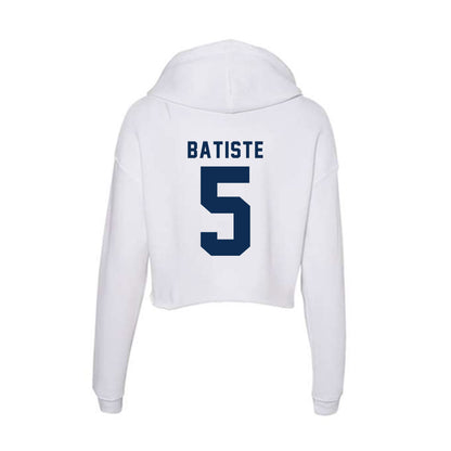 FAU - NCAA Football : Deshaun Batiste - Women's Crop Fleece Hoodie-1