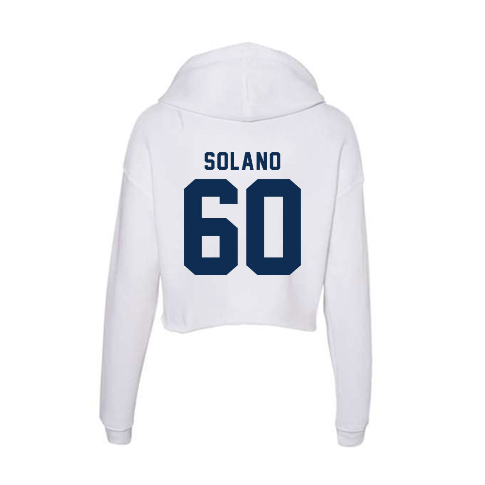 FAU - NCAA Football : Antonio Solano - Women's Crop Fleece Hoodie-1