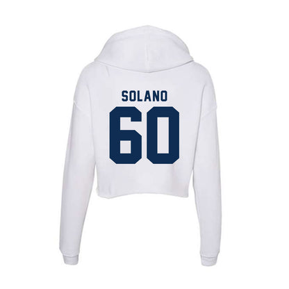FAU - NCAA Football : Antonio Solano - Women's Crop Fleece Hoodie-1