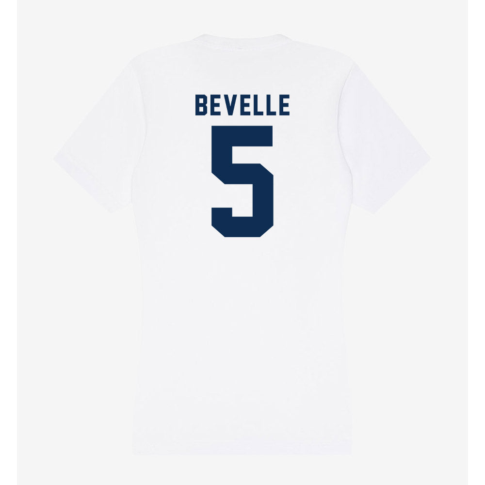 FAU - NCAA Women's Volleyball : kierstin bevelle - Women's V-Neck T-Shirt-1