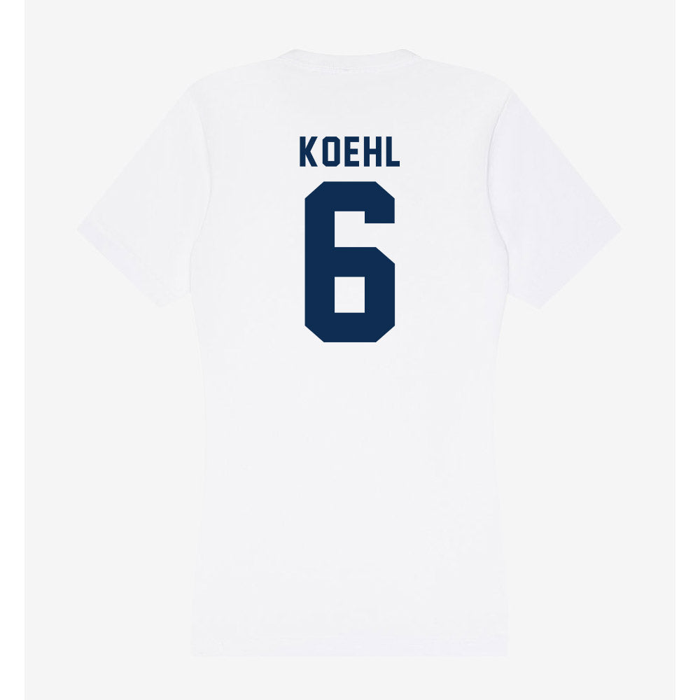 FAU - NCAA Beach Volleyball : Ava Koehl - Women's V-Neck T-Shirt-1