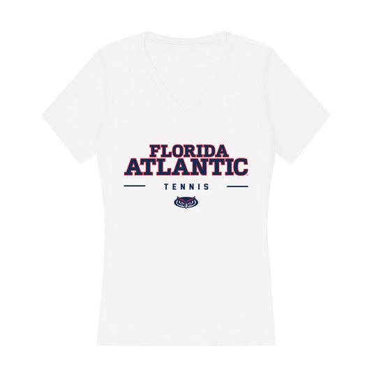 FAU - NCAA Women's Tennis : Lucia Cassidy - Women's V-Neck T-Shirt-0