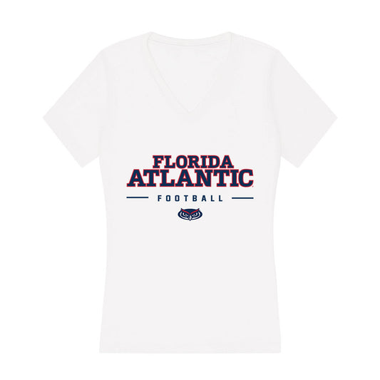 FAU - NCAA Football : Jaden Wheeler - Women's V-Neck T-Shirt-0