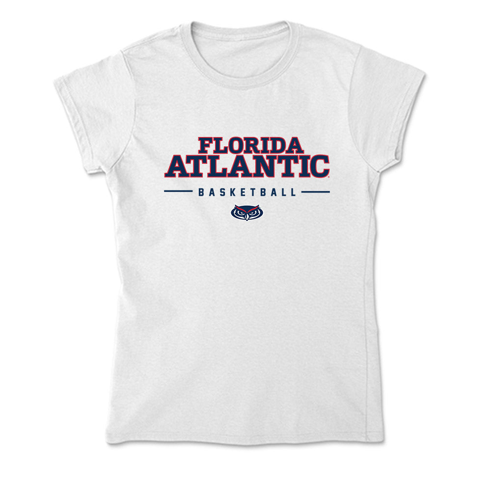 FAU - NCAA Men's Basketball : Devin Vanterpool - Soft Style Women’s T-Shirt-0