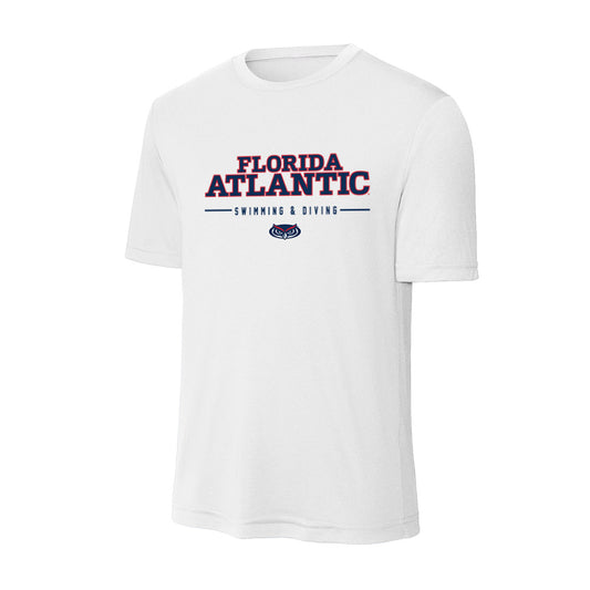 FAU - NCAA Women's Swimming & Diving : Fynn Langley - Activewear T-Shirt-0
