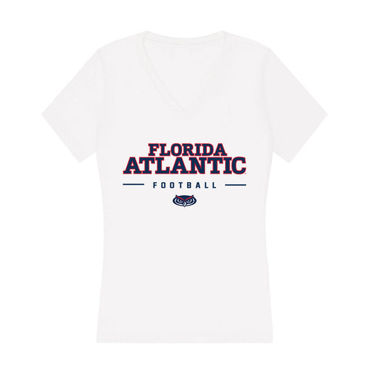 FAU - NCAA Football : Jahmari Powell-Wonson - Women's V-Neck T-Shirt-0