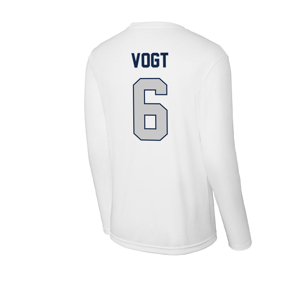 Butler - NCAA Women's Volleyball : Aesha Vogt - Activewear Long Sleeve T-Shirt-1