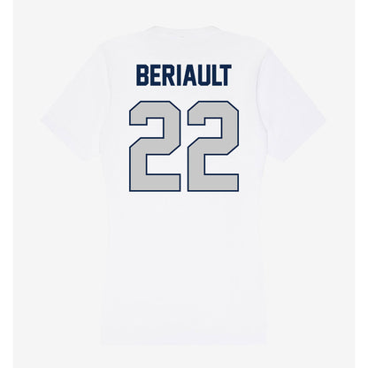 Butler - NCAA Football : Madden Beriault - Women's V-Neck T-Shirt-1