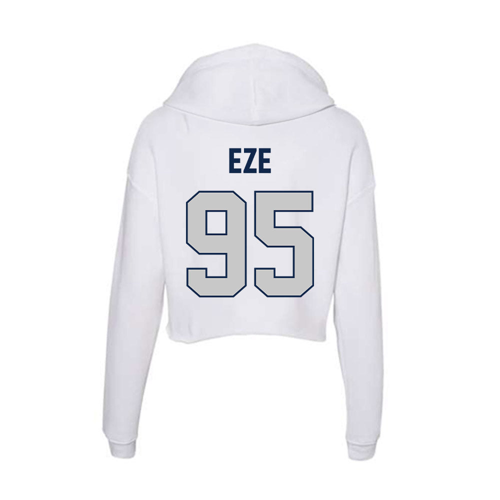 Butler - NCAA Football : Okemdi Eze - Women's Crop Fleece Hoodie-1