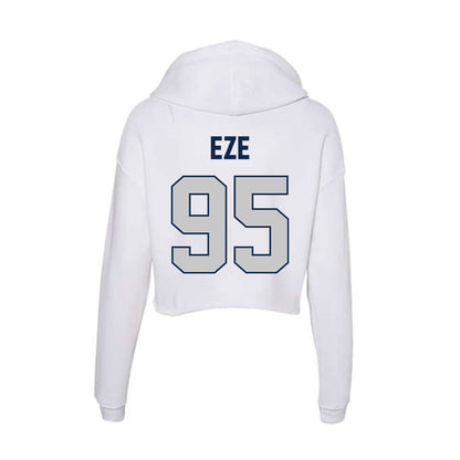 Butler - NCAA Football : Okemdi Eze - Women's Crop Fleece Hoodie-1