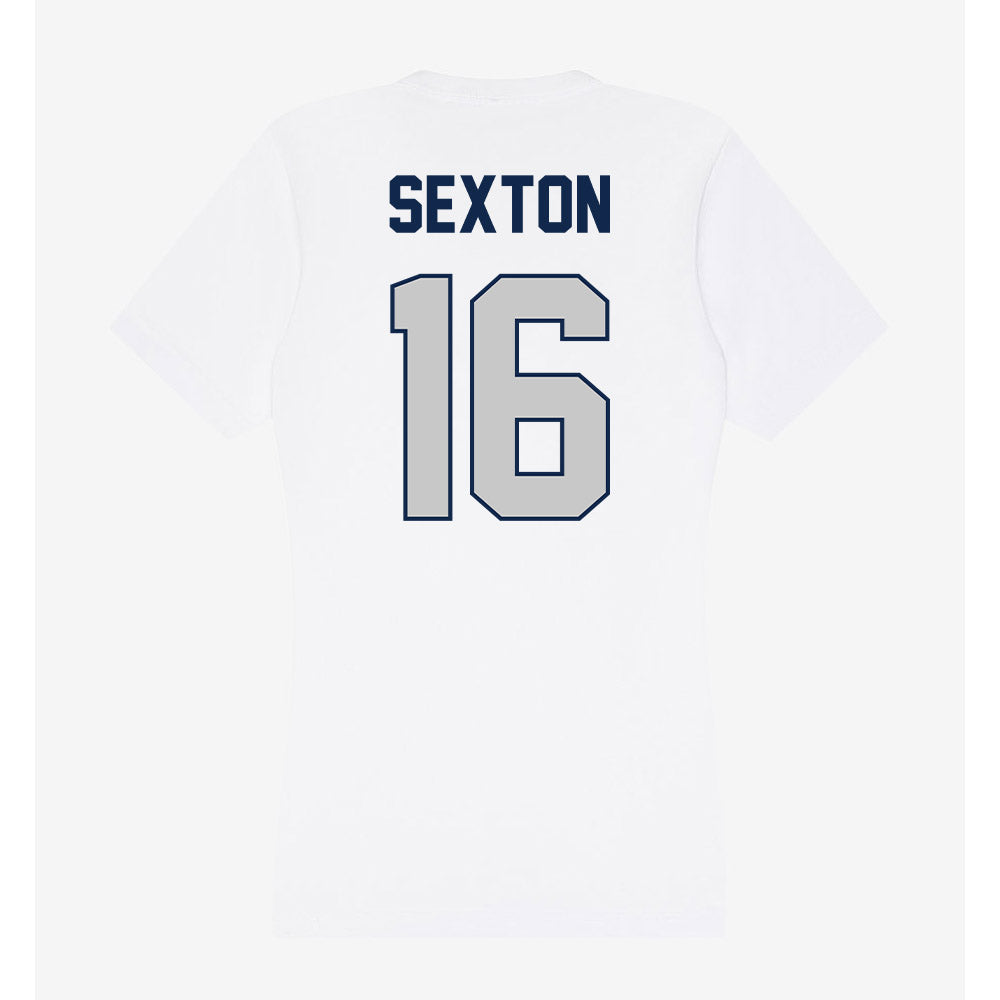 Butler - NCAA Men's Soccer : Alec Sexton - Women's V-Neck T-Shirt-1